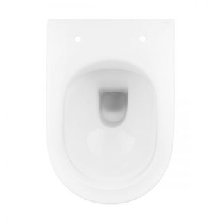 Oltens Hamnes Kort miska WC wisząca PureRim - biała 