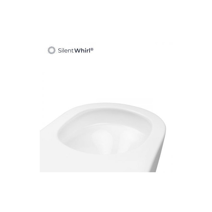 Oltens Hamnes Stille miska wisząca WC PureRim SmartClean - biała