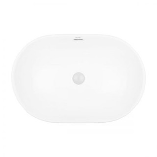 Oltens Tive umywalka nablatowa 59x40 cm - biała