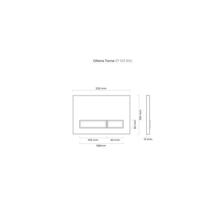 Zestaw Oltens Triberg Vernal Torne 7w1 stelaż podtynkowy miska z deską 42507000 i przycisk spłukujący czarny mat