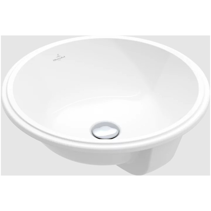 Architectura Umywalka podblatowa, 400 x 400 x 175 mm, Weiss Alpin, bez przelewu