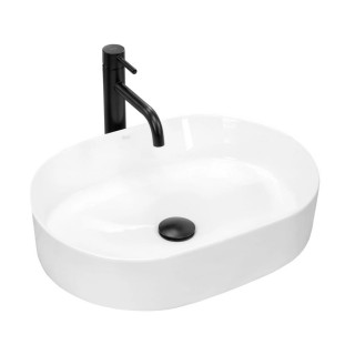 Umywalka REA Belinda Slim, nablatowa, 46,5x33x13,5 cm