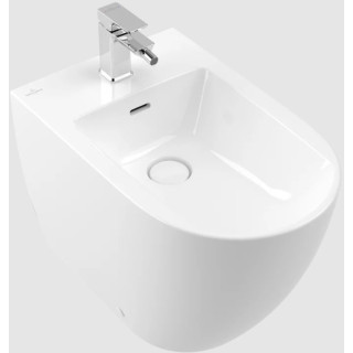Bidet Villeroy & Boch/Subway 3.0, stojący, 370 x 600 mm, Weiss Alpin CeramicPlus