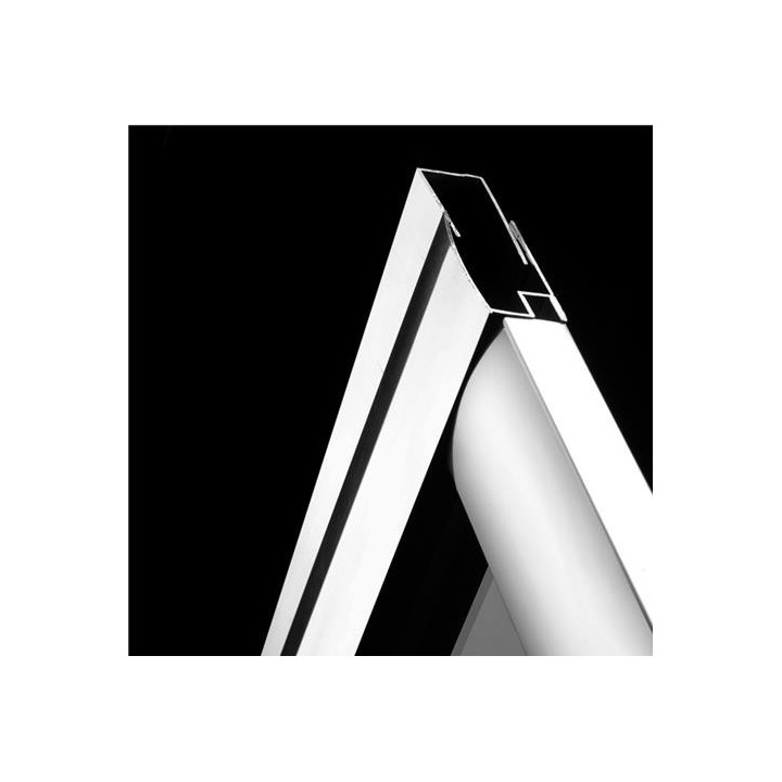 Radaway Premium Plus 2S Komplet ścianek tylnych 90x90 szkło przejrzyste