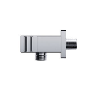 Uchwyt prysznicowy Corsan z przyłączem do słuchawki prysznicowej