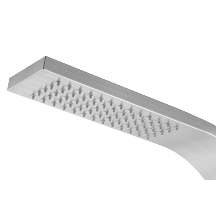 Panel prysznicowy Corsan Snake srebrny