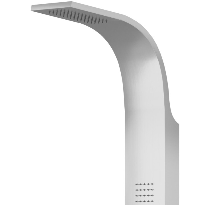 Panel prysznicowy Corsan Samsara srebrny