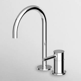 Bateria Zucchetti Pan umywalkowa stojąca 2-otworowa, 278 mm- sanitbuy.pl