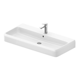 Umywalka meblowa 100x47cm, Duravit Qatego - Biały błyszczący (HyG) 