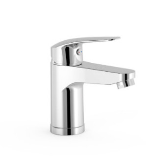 Bateria jednouchwytowa umywalkowa ekologiczna TRES BASE PLUS - chrom 