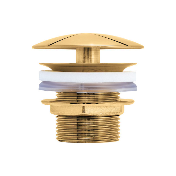 Zawór pionowy Duravit - Złoto polerowane