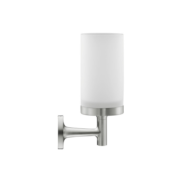 Kubek do mycia zębów Duravit Starck T - Stal nierdzewna szczotkowana