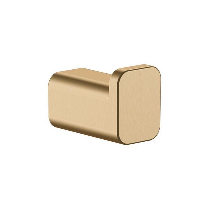 Wieszak pojedynczy Hansgrohe AddStoris, ścienny, złoty optyczny polerowany