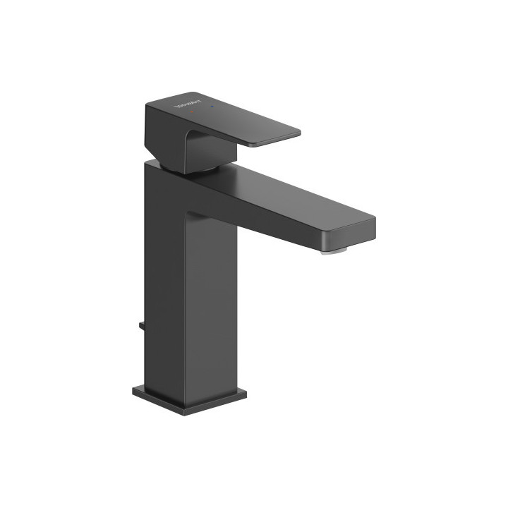 Jednouchwytowa bateria umywalkowa M, Duravit Manhattan - Czarny Mat