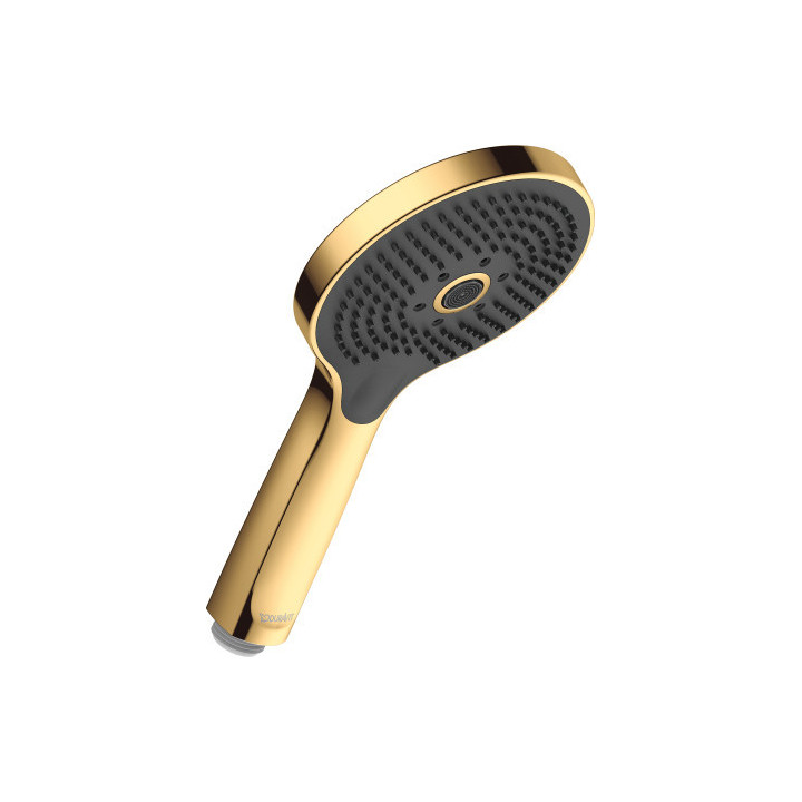 Słuchawka prysznicowa 3jet Click 120 MinusFlow Duravit - Złoto polerowane