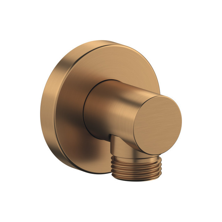 Przyłącze ścienne do węża Duravit - Brązowy szczotkowany