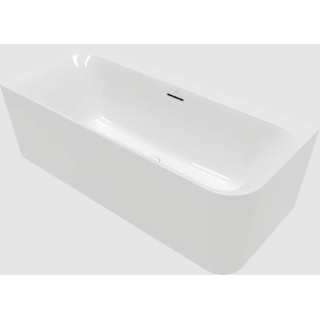 Wanna przyścienna do montażu narożnego po lewej stronie SQUARE, 1800 x 800 mm, Villeroy & Boch, Loop & Friends - Weiss Alpin