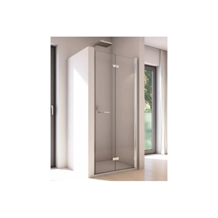 Drzwi prysznicowe do wnęki 100cm (prawe), Sanswiss Solino SOLF1 - srebrny połysk