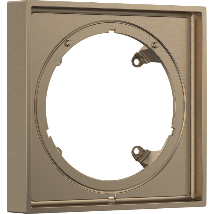 Rozeta przedłużająca 22 mm, Hansgrohe ShowerSelect Comfort E - Brąz Szczotkowany