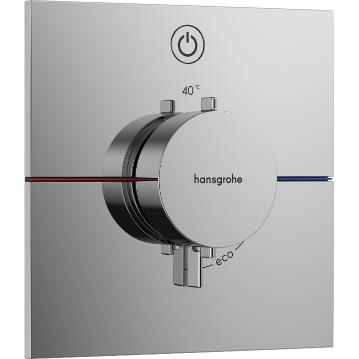 Bateria termostatyczna, podtynkowa do 1 odbiornika, Hansgrohe ShowerSelect Comfort E - Chrom