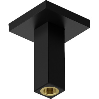 Przyłącze sufitowe E 10 cm, Hansgrohe - Czarny Matowy