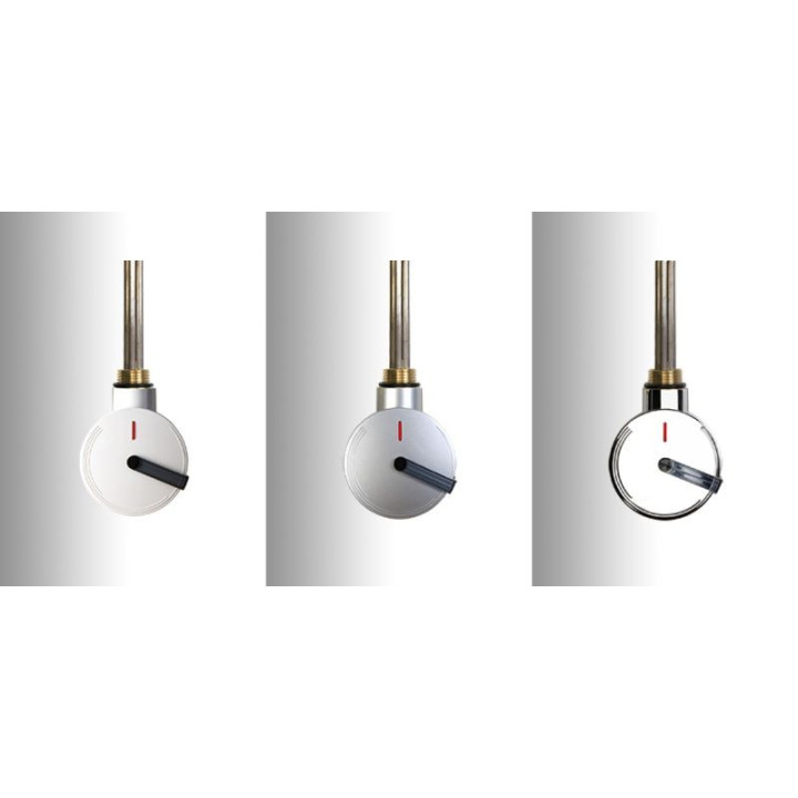 Grzałka elektryczna Enix GV z termostatem, 300 W - biała- sanitbuy.pl