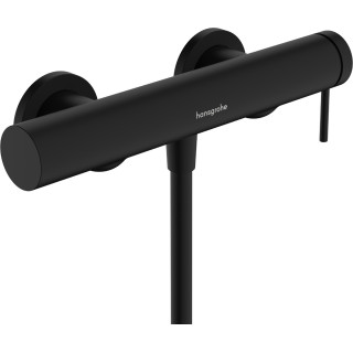 Jednouchwytowa bateria prysznicowa natynkowa, Hansgrohe Tecturis S - Czarny Matowy