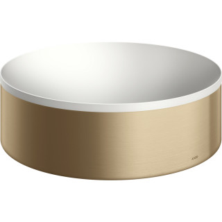 Umywalka nablatowa 300 bez otworu na baterię i przelewu, AXOR Suite Basins & Bathtub - Brąz Szczotkowany