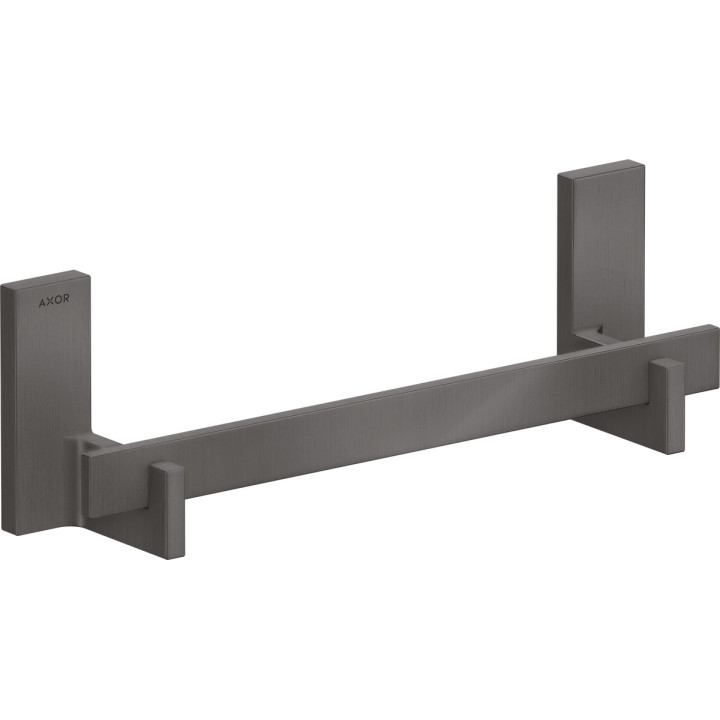 Uchwyt, AXOR Universal Rectangular - Czarny Chrom Szczotkowany