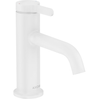 Jednouchwytowa bateria umywalkowa 70 z uchwytem dźwigniowym i niezamykanym kompletem odpływowym, AXOR One - Biały Matowy