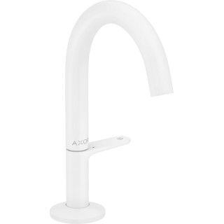 Bateria umywalkowa Select 140 z kompletem odpływowym Push-Open, AXOR One - Biały Matowy  