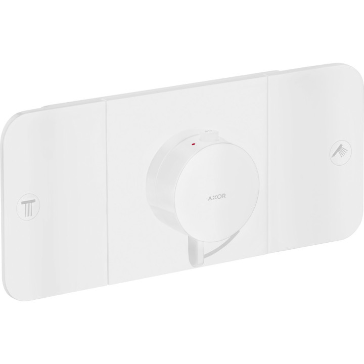 Moduł termostatyczny, podtynkowy do 2 odbiorników, AXOR One - Biały Matowy