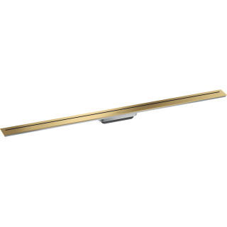 Element zewnętrzny odpływu liniowego 1200, AXOR Drain - Złoty Optyczny Szczotkowany