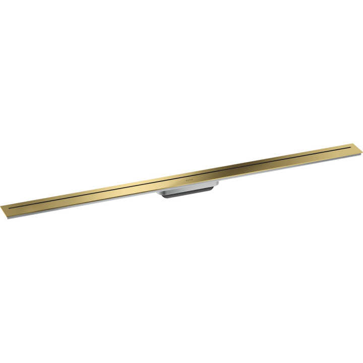 Element zewnętrzny odpływu liniowego 1200, AXOR Drain - Złoty Optyczny Polerowany