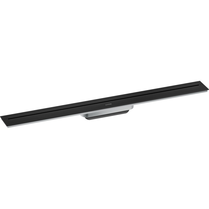 Element zewnętrzny odpływu liniowego 800, przyścienny, AXOR Drain - Czarny Matowy