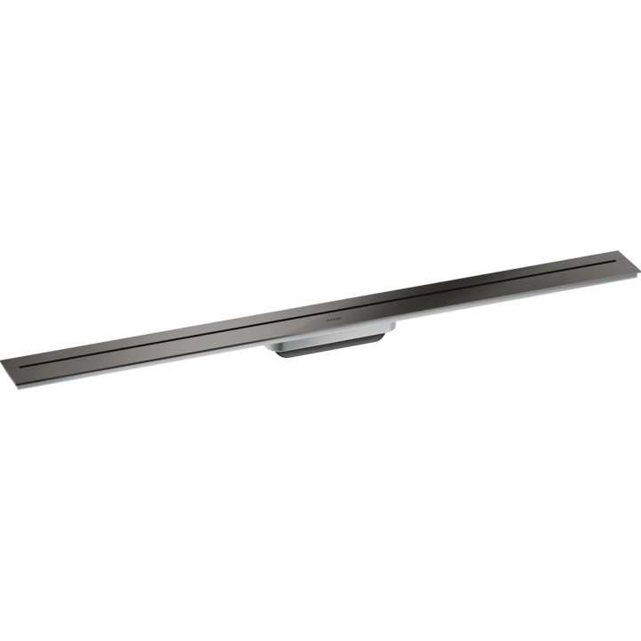 Element zewnętrzny odpływu liniowego 1000, przyścienny, AXOR Drain - Czarny Chrom Polerowany