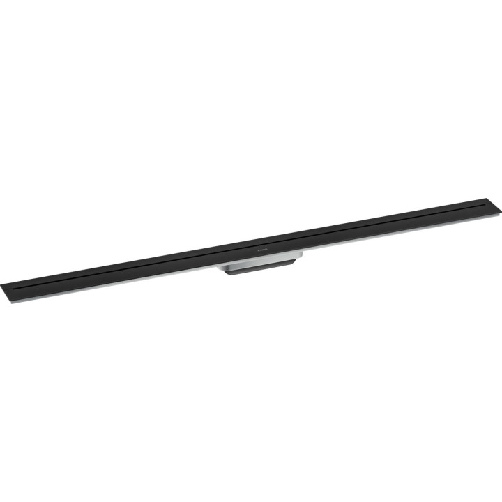 Element zewnętrzny odpływu liniowego 1200, przyścienny, AXOR Drain - Czarny Matowy