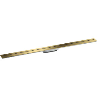 Element zewnętrzny odpływu liniowego 1200, przyścienny, AXOR Drain - Złoty Optyczny Polerowany