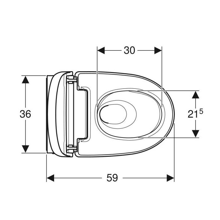 Urządzenie WC z funkcją higieny intymnej Geberit AquaClean Mera Comfort, wisząca miska WC, biały / KeraTect, panel dekoracyjny: 
