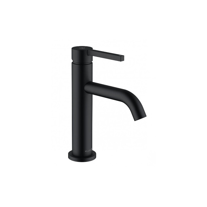 Jednouchwytowa bateria umywalkowa 100 bez zestawu odpł, KLUDI NOVA FONTE Pura - Czarny mat