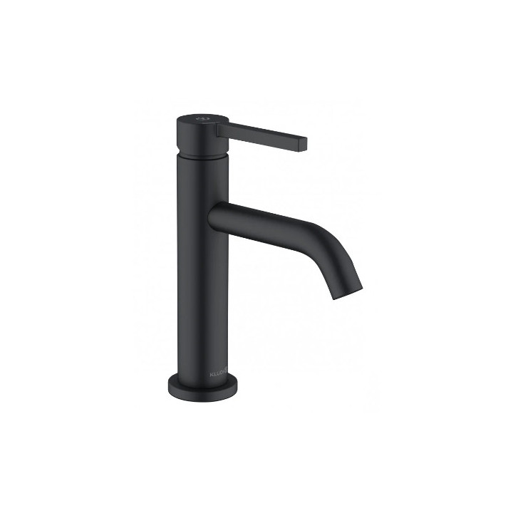 Jednouchwytowa bateria umywalkowa 100, KLUDI NOVA FONTE Pura - Czarny mat 