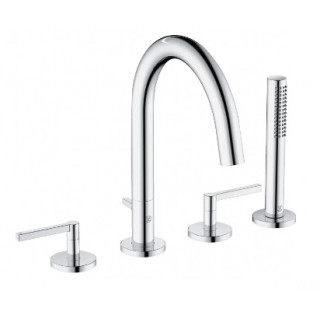 Bateria wannowo-natryskowa, 4-otw, KLUDI NOVA FONTE Puristic - Chrom