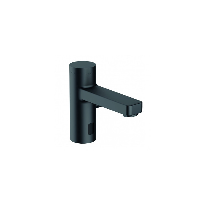 Elektroniczna bateria umywalkowa, z uchwytem regulacji tmp, KLUDI ZENTA SL - Czarny mat