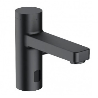 Elektroniczna bateria umywalkowa, z uchwytem regulacji tmp, KLUDI ZENTA SL - Czarny mat 