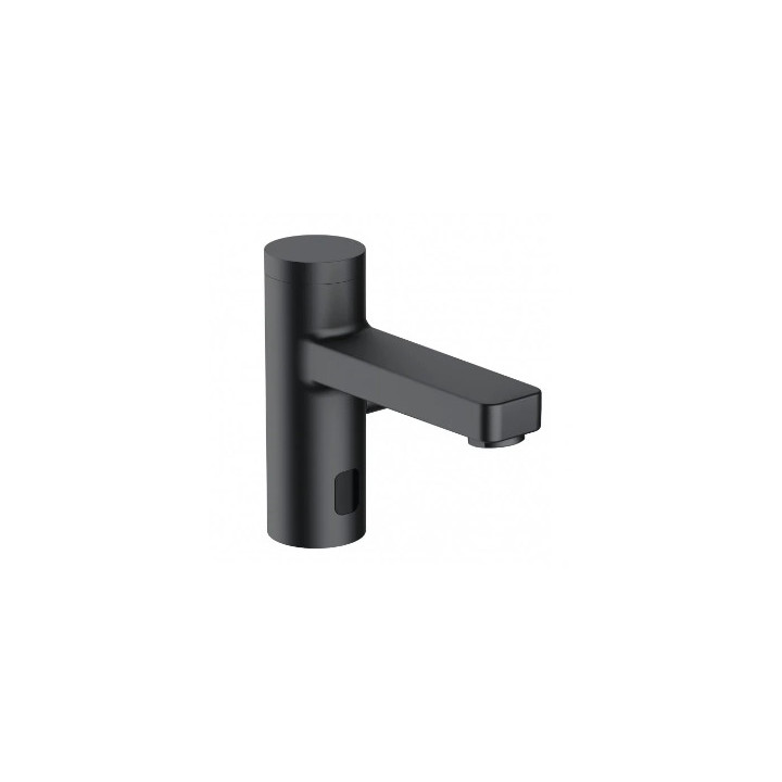 Elektroniczna bateria umywalkowa, z uchwytem regulacji tmp, KLUDI ZENTA SL - Czarny mat 