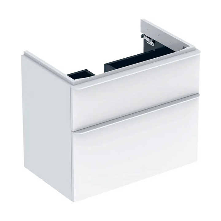 Szafka pod umywalkę Geberit Smyle Square, z dwoma szufladami
