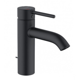Jednouchwytowa bateria umywalkowa, 100, KLUDI BOZZ - Czarny mat  