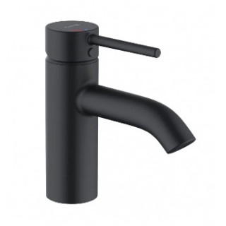 Jednouchwytowa bateria umywalkowa, bez zestawu odpł, KLUDI BOZZ - Czarny mat 
