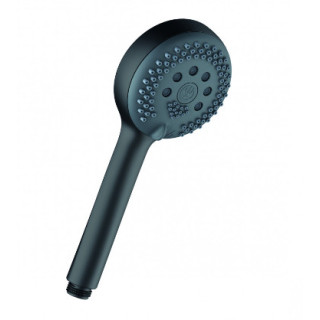 Rączka natrysku 3S, KLUDI LOGO - Czarny mat 