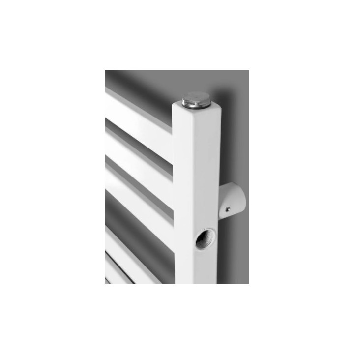 Grzejnik (zasilanie boczne), Komex Lena, 75x43cm - Biały